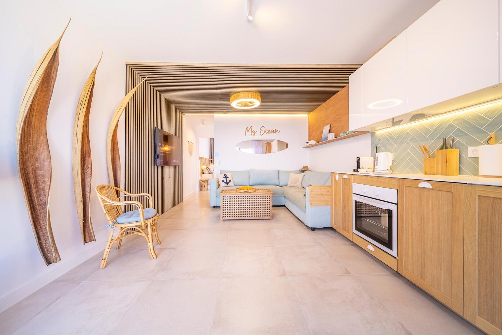 My Ocean - Cliff & Ocean View Apartment Acantilado de los Gigantes Bagian luar foto