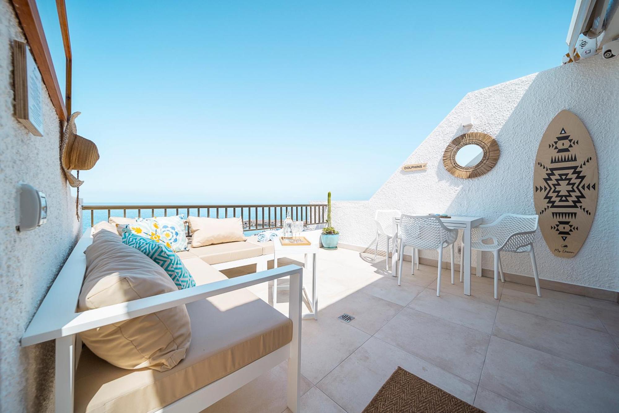 My Ocean - Cliff & Ocean View Apartment Acantilado de los Gigantes Bagian luar foto