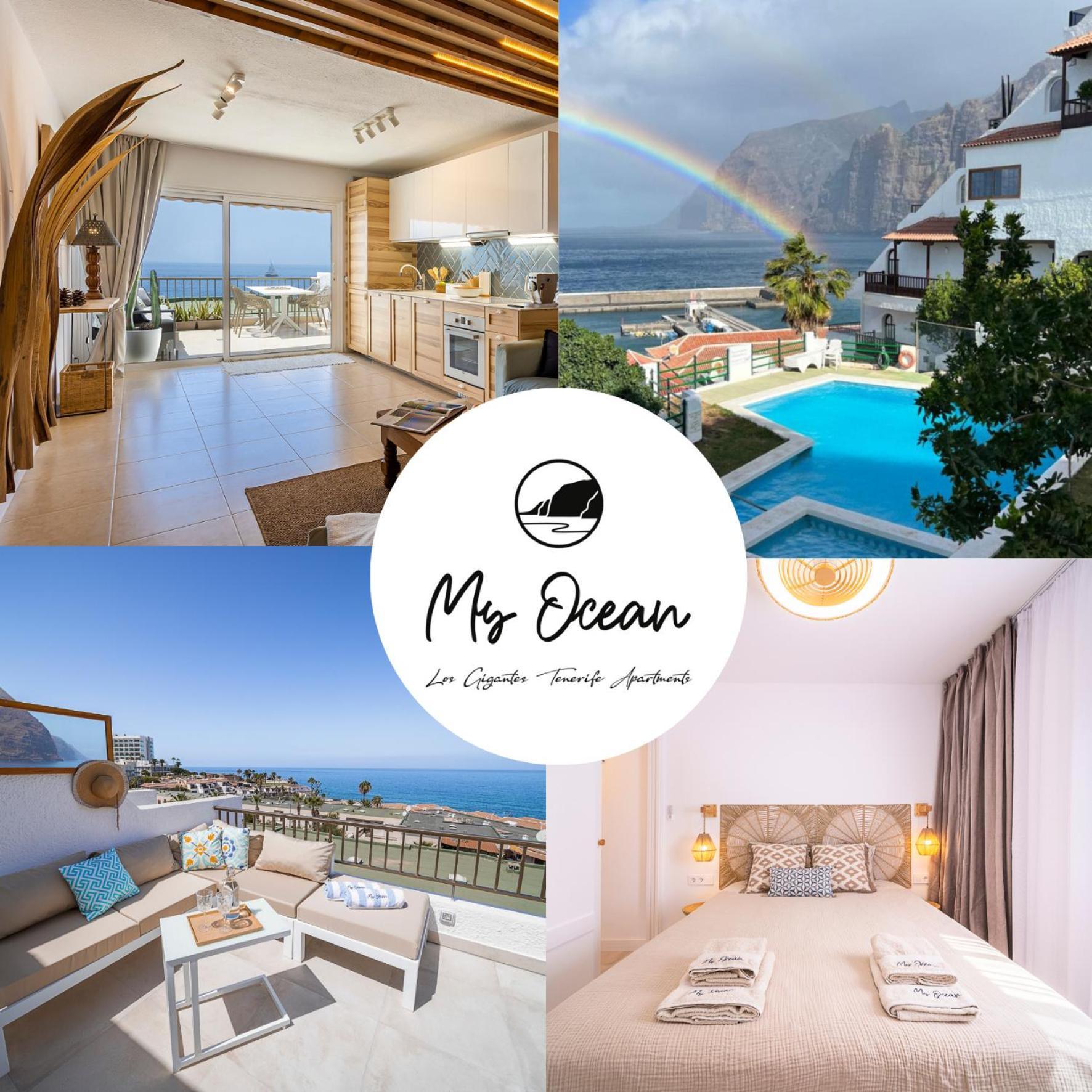 My Ocean - Cliff & Ocean View Apartment Acantilado de los Gigantes Bagian luar foto